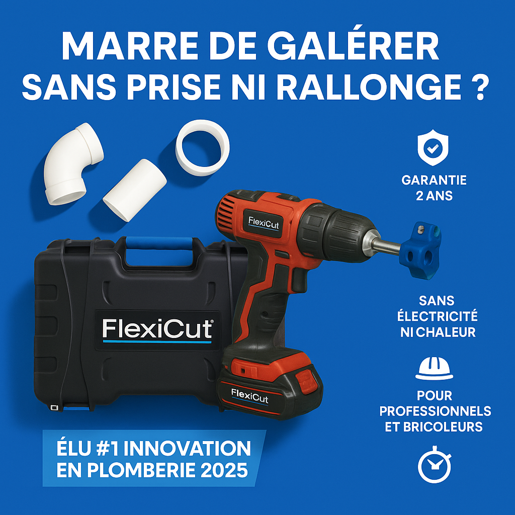FlexiCut Pro Alésoir à PVC